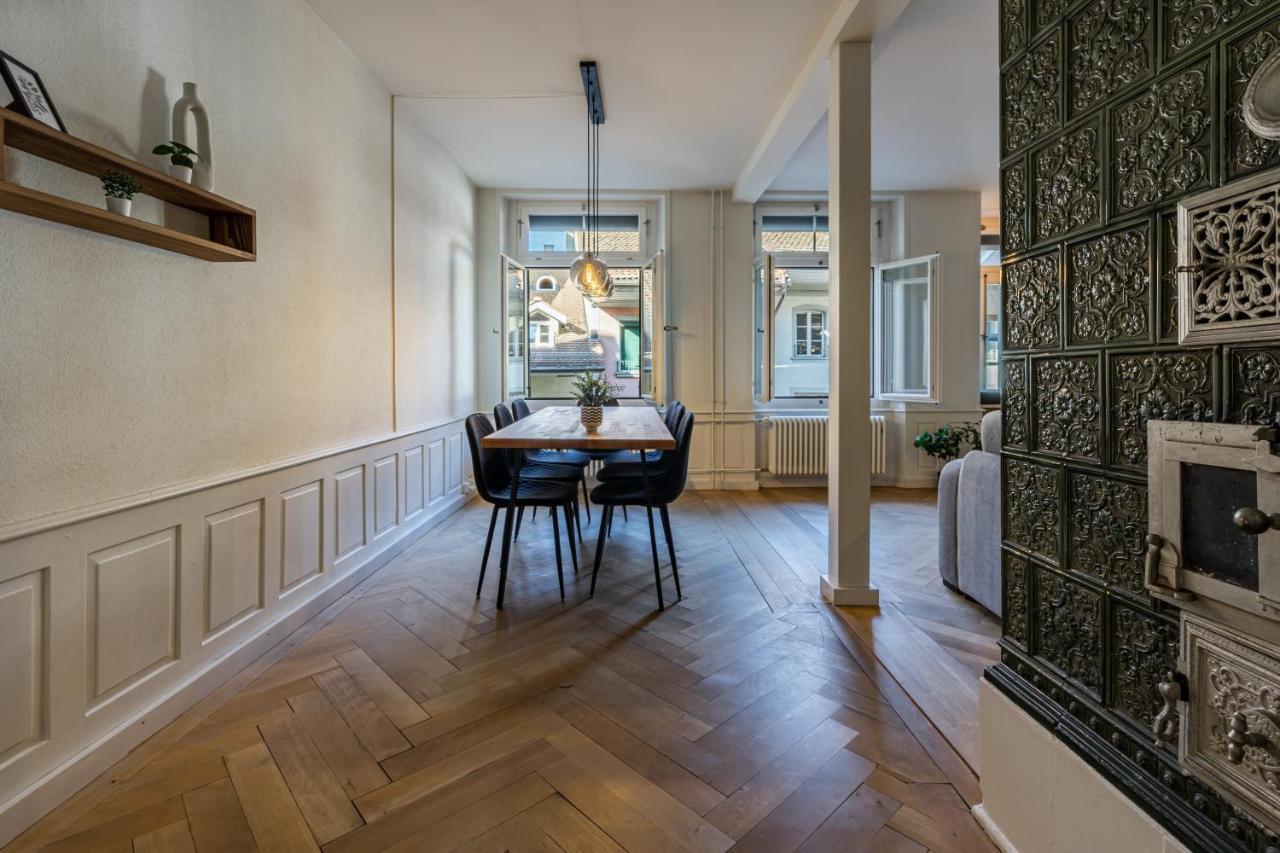 Historische Wohnung Im Herzen Der Thuner Altstadt Dış mekan fotoğraf