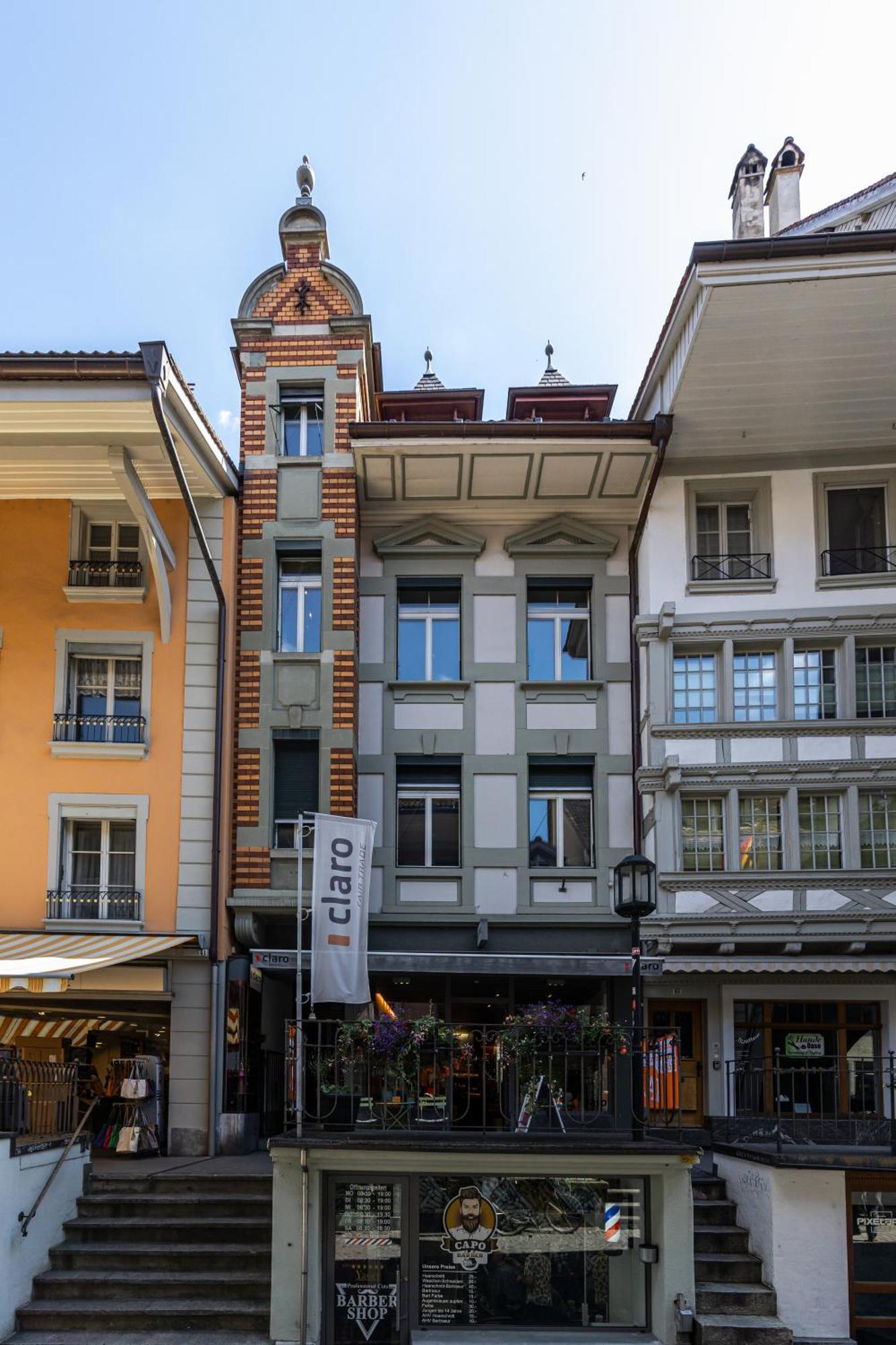 Historische Wohnung Im Herzen Der Thuner Altstadt Dış mekan fotoğraf